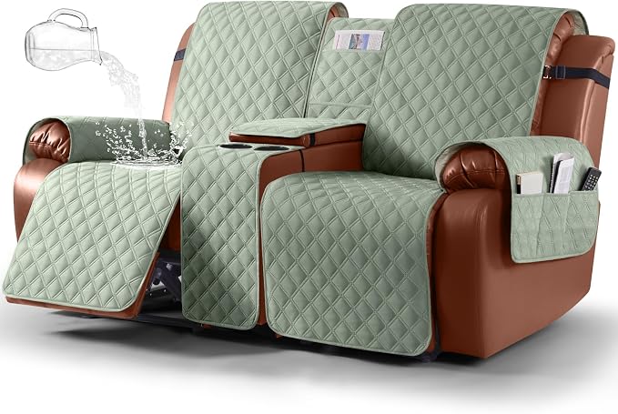Ruaozz Waterproof Loveseat Recliner Cover by RuaozzFurnitureCovers