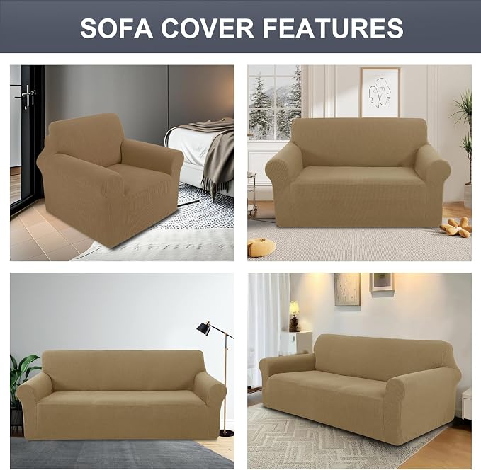 Stretch Couch Cover Washable Sofa Slipcover Furniture Protector - Image 7