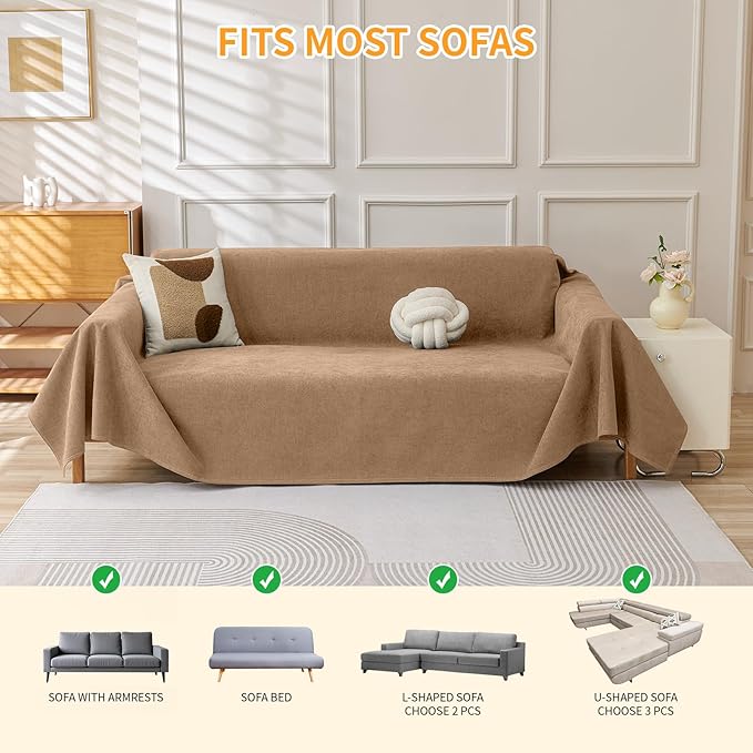 Deep Dream Cat-Scratch Resistant Armchair Couch Cover, Waterproof Sofa Cover - Image 6
