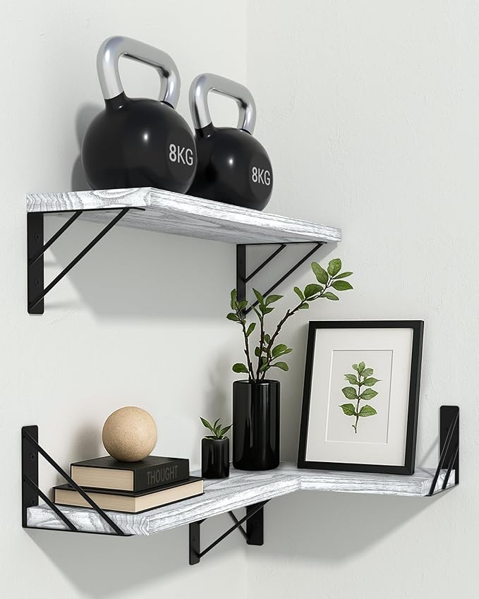 BAYKA Wall Shelves for Bedroom Decor, Floating Wall Shelves for Living Room - Image 9