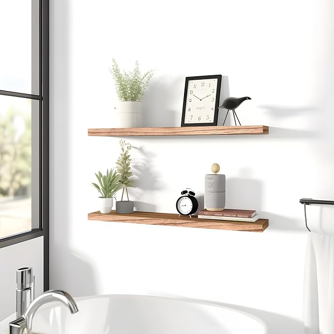 PHPH 24 Inch Wood Floating Shelves - Image 4