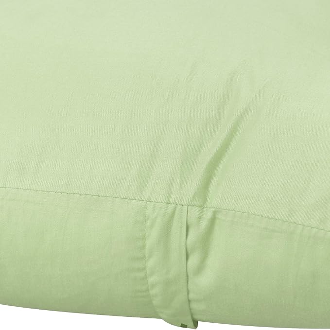 Thmyo 4-Pack 100% Cotton Comfortable Solid Decorative Throw Pillow Case Square - Image 8