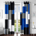 Tyrot Royal Blue 100% Blackout Curtains by TyrotHomeDecor