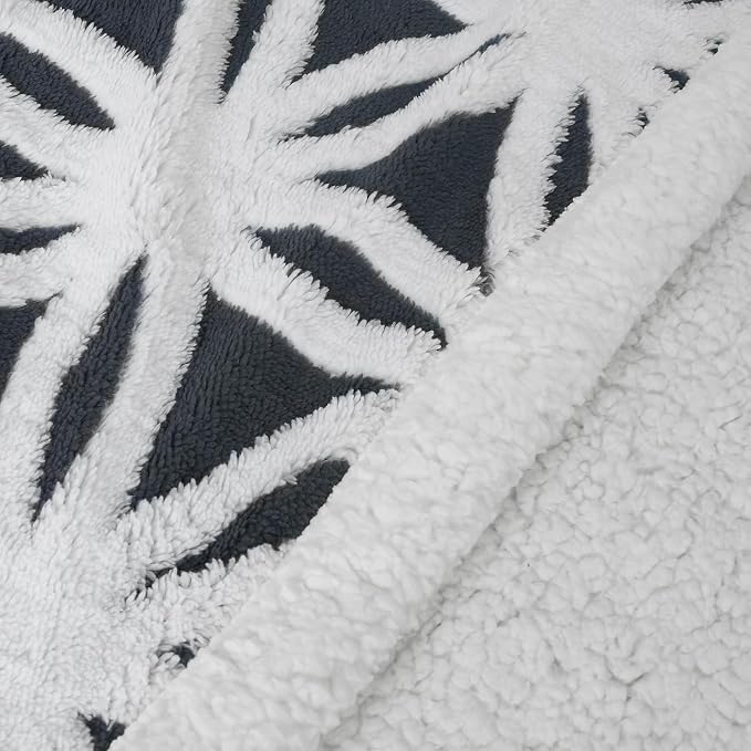 LOMAO Sherpa Fleece Blanket for Mom Cozy Soft Throw Blanket for Women Men - Image 4