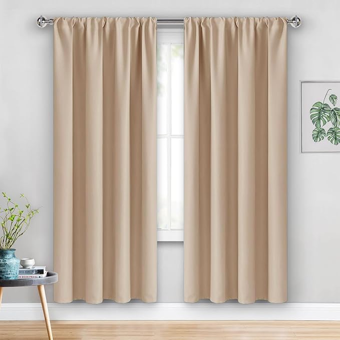 JIUZHEN Blackout Curtains for Bedroom– Thermal Insulated, Noise Reducing Room - Image 7