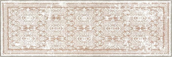 Vaukki Hallway Runner Rug, Vintage Shaggy Soft Laundry Rug Runner, Non Slip - Image 8