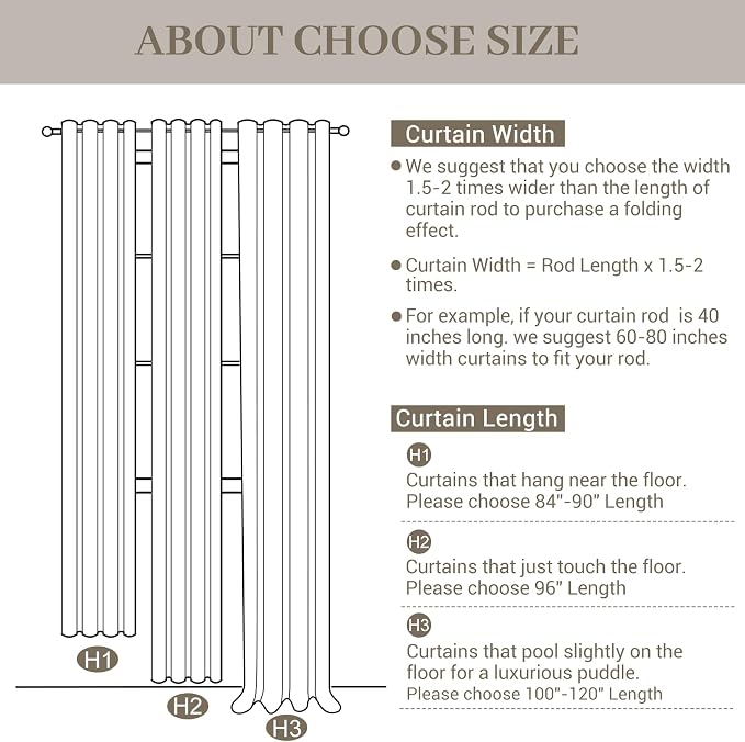 102 Inch Linen Pleated Curtains - Image 7