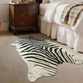 BENRON Zebra Print Area Rug, Cute Animal Hides and Skins by BENRON
