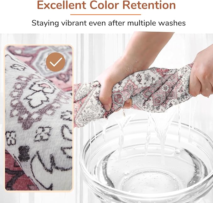 OPPODREAM Soft 6x9 Area Rugs, Washable Rug 6x9 - Image 6