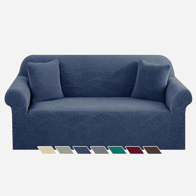 YEMYHOM Couch Cover Latest Jacquard Design High Stretch Sofa Covers by YEMYHOM