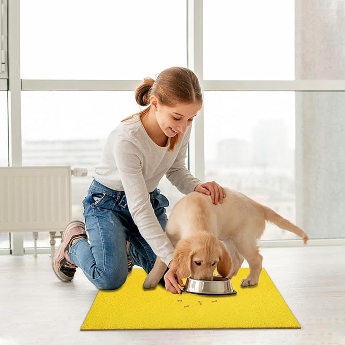 AAZZKANG Yellow Door Mats 2 Pack Multipurpose Utility Mats - Image 5