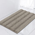 Turquoize Bathroom Rugs Shaggy Chenille Bath Rug Non Slip Thick Shaggy Bath Mats by Turquoize