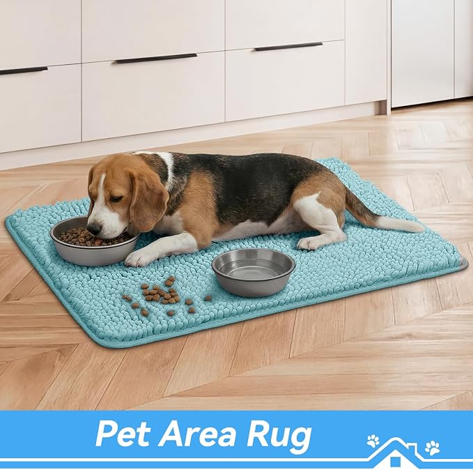 Bcoimo Super Absorbent Dog Door Mat, Pet Rugs - Image 4