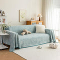 ROOMLIFE Blue Couch Cover Boho Sofa Covers by ROOMLIFE