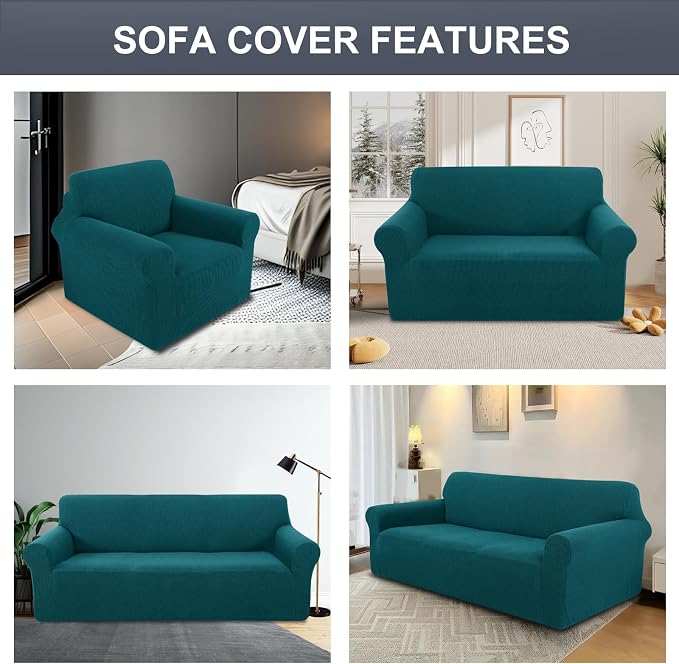 Stretch Couch Cover Washable Sofa Slipcover Furniture Protector - Image 7