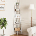 Yoobure Corner Shelf, 5-Tier Corner Bookshelf by Yoobure