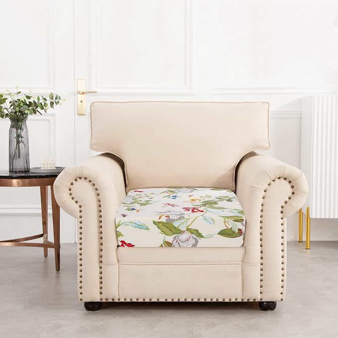 SearchI Stretch Printed Sofa Couch Cushion Covers Replacement Chair Cushion - Image 2