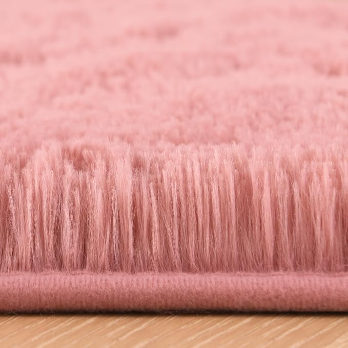 Chicrug Soft Runner Rug for Bedroom Living Room Plush Fluffy Rug 2x10 Feet - Image 6