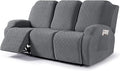 VANSOFY Recliner Cover, 3-Pieces Stretch Reclining Couch Covers by VANSOFYFURNITURECOVERS