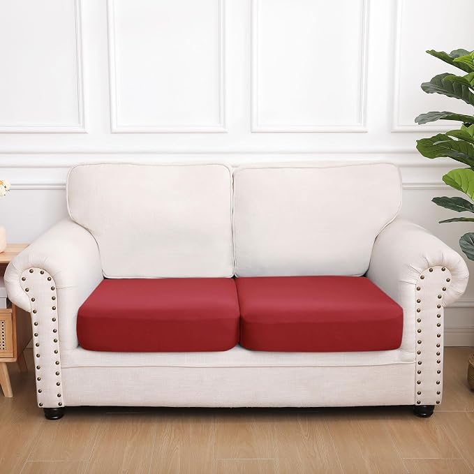 hyha Waterproof Couch Cushion Covers, Stretch Sofa Couch Seat Slipcover - Image 7