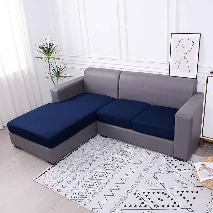 hyha Waterproof Couch Cushion Covers, Sectional Sofa Slipcovers Washable - Image 7