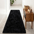 Merelax Black 2x8 Non-Slip Long Runner Rug by Merelax