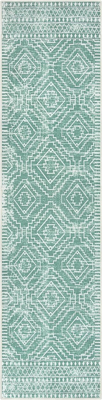 Wonnitar Moroccan Kitchen Runner Rug Washable Non-Slip, Boho Long Runner Rug - Image 7