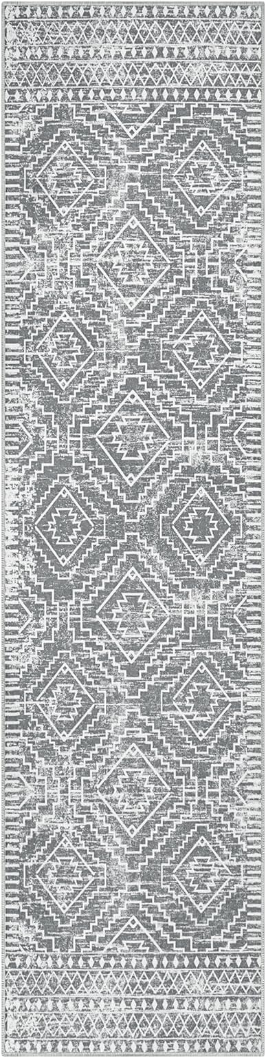 Wonnitar Washable Rug Runner for Kitchen, Boho Non-Shedding Low Pile Floor - Image 7