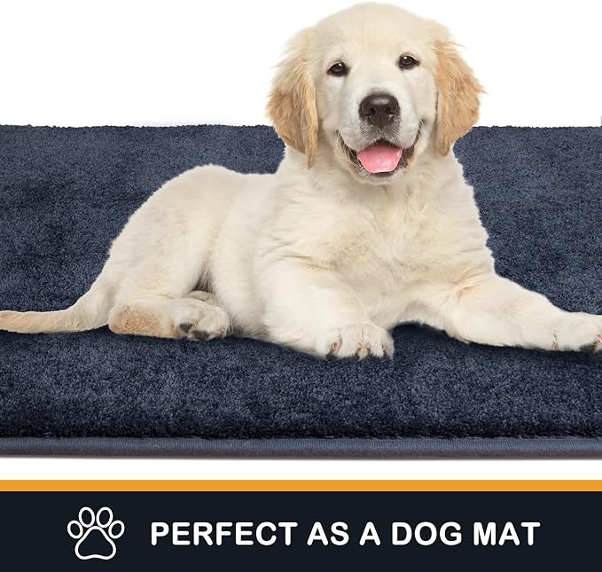 PURRUGS Dirt Trapping Door Mat 31.5" x 70", Non-Slip Machine Washable Entryway - Image 6