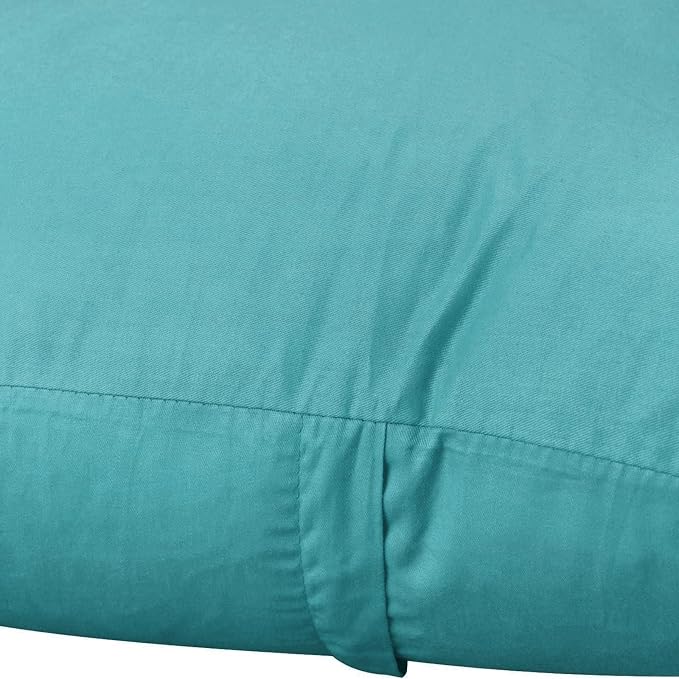 Thmyo 4-Pack 100% Cotton Comfortable Solid Decorative Throw Pillow Case Square - Image 9