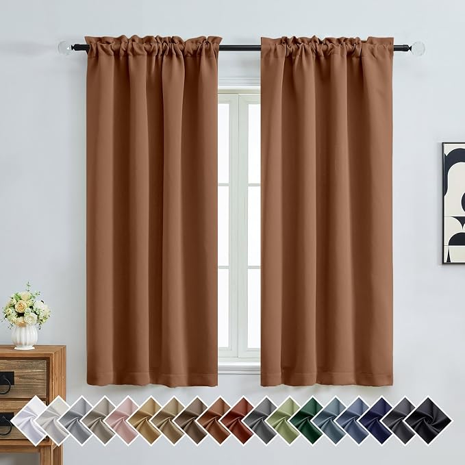 OVZME Sun Baked Blackout Curtains by OVZME