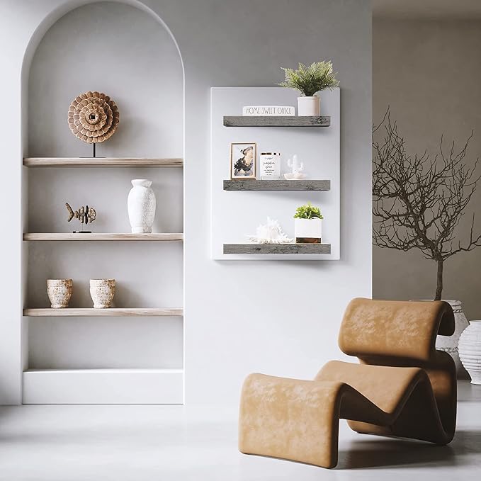 Sorbus Floating Shelves for Wall – 16 Inch Floating Shelf for Kitchen, Living - Image 7