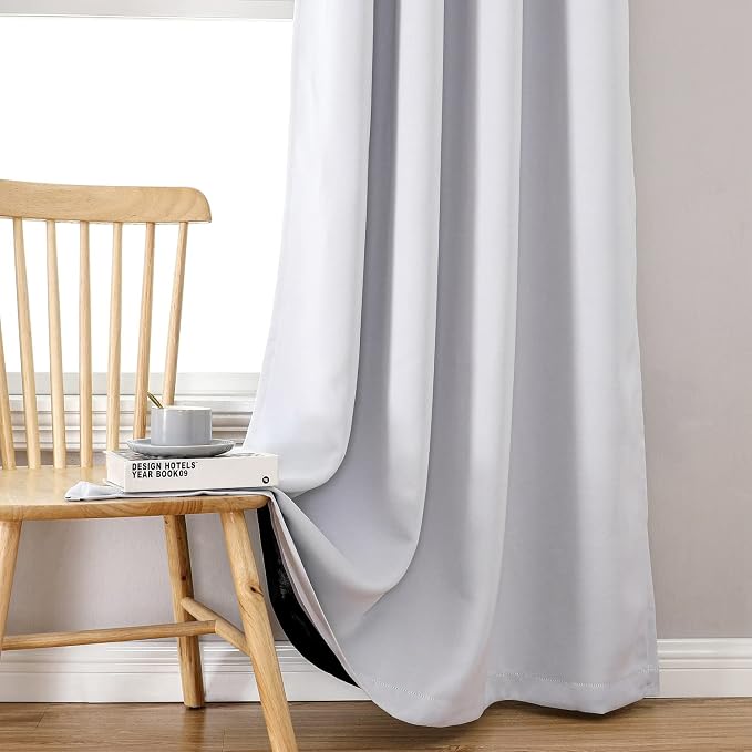 ChrisDowa 100% Blackout Curtains 80 inch Long - Image 7