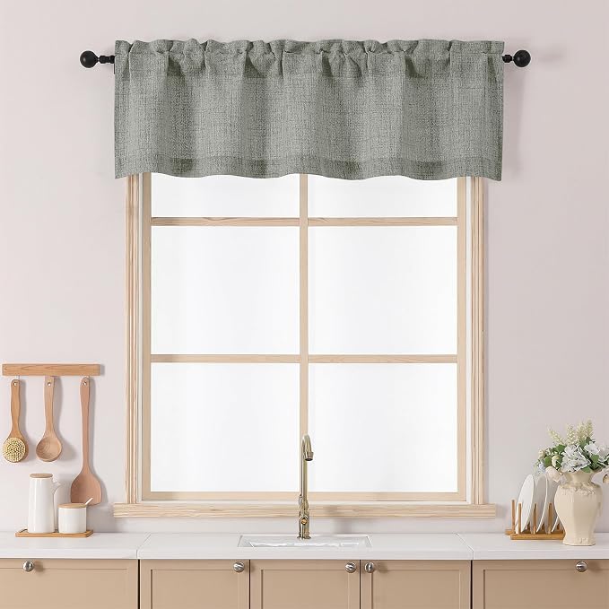 Chyhomenyc Dark Grey Valance for Windows by Chyhomenyc