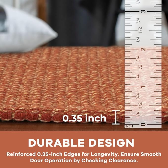 KOZYFLY Runners for Hallways 2x5 ft Washable Kitchen Runner Non Slip Rubber - Image 4