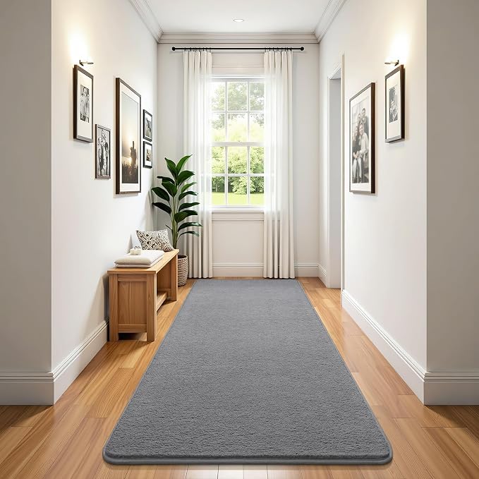 Soft 2x8 Runner Rugs for Bedroom Hallway, Non Slip Long Runners for Kitchen - Image 4