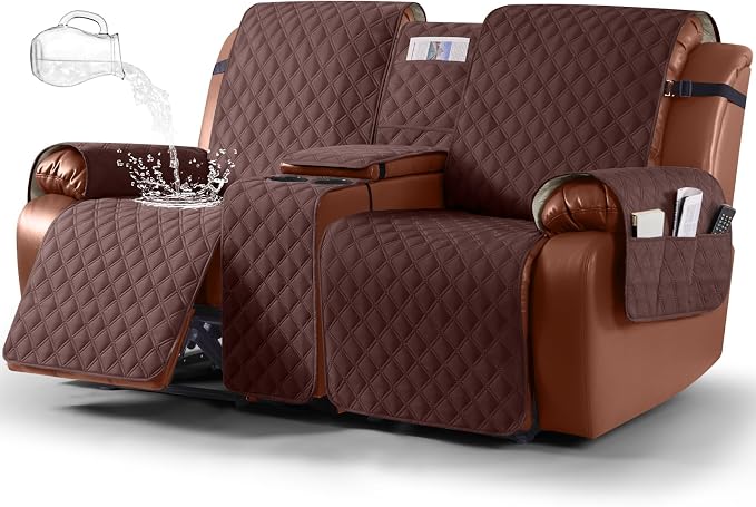 Ruaozz Waterproof Loveseat Recliner Cover by RuaozzFurnitureCovers
