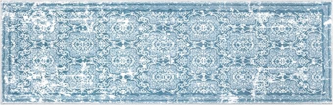 Vaukki Hallway Runner Rug, Vintage Shaggy Soft Laundry Rug Runner, Non Slip - Image 8