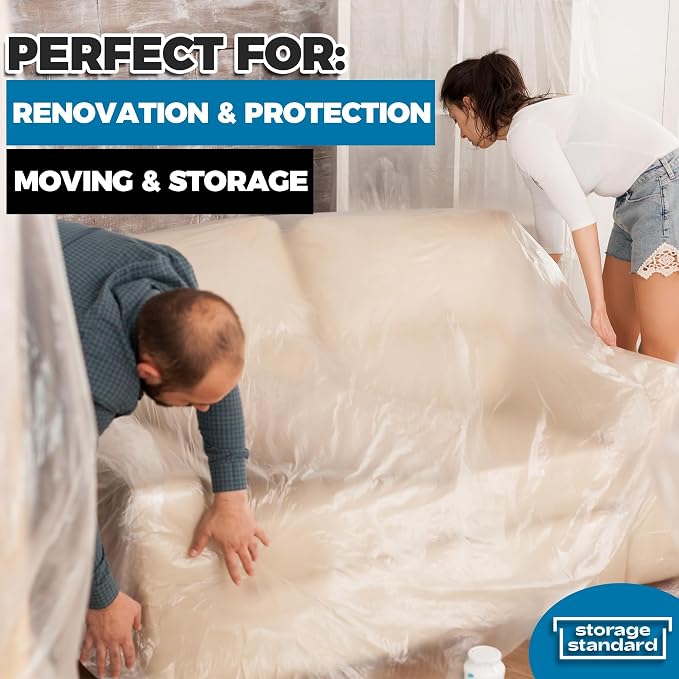 Plastic Furniture Covers for Moving - Image 7