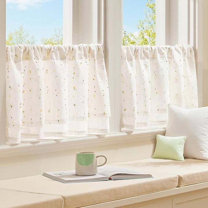 jinchan Kitchen Valance Curtain - Image 3