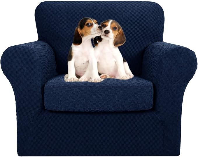 MAXIJIN 2 Piece Jacquard Chair Covers by MAXIJIN