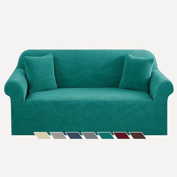 YEMYHOM Couch Cover Latest Jacquard Design High Stretch Sofa Covers by YEMYHOM