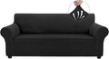 Asnomy Couch Covers for 3 Cushion Couch Stretch Sofa Covers Slipcovers by Asnomy