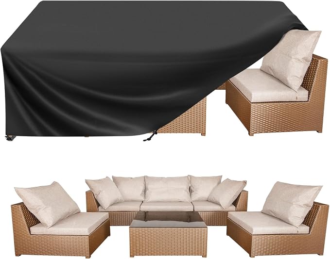 BALEINE Patio Furniture Covers, Outdoor Furniture Covers Waterproof, Heavy Duty by BALEINE