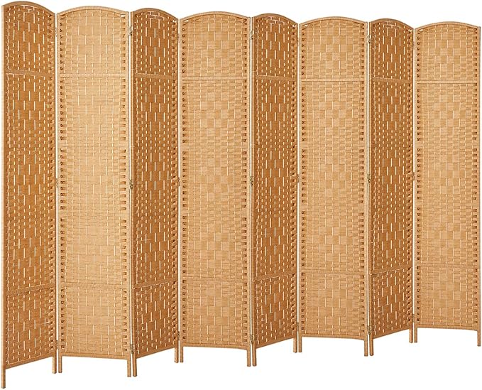 Rose Home Fashion Room Divider, 6 ft Tall Room Dividers and Folding Privacy by RoseHomeFashion