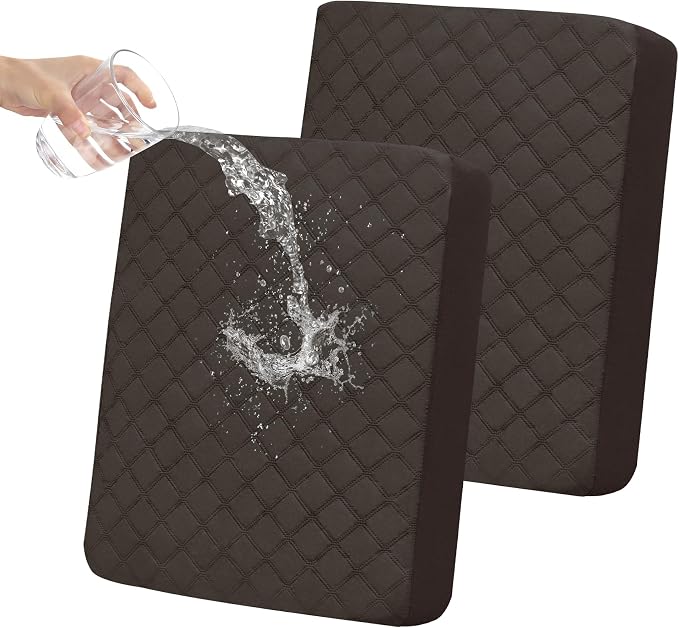 Easy-Going Waterproof Couch Cushion Covers, Non-Slip Leakproof Sofa Seat by Easy-Going