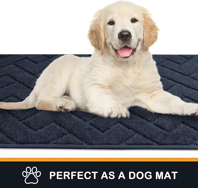 PURRUGS Dirt Trapping Door Mat 24" x 84", Non-Slip Machine Washable Entry Rug - Image 6