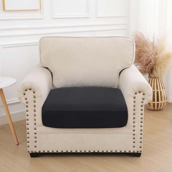 hyha Waterproof Couch Cushion Covers, Stretch Sofa Couch Seat Slipcover - Image 7