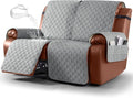 Ruaozz Waterproof Recliner Sofa Covers, 1-Piece Couch Covers by RuaozzFurnitureCovers