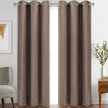 Diraysid Cappuccino Grommet Blackout Curtains by Diraysid%2C+refresh+your+life